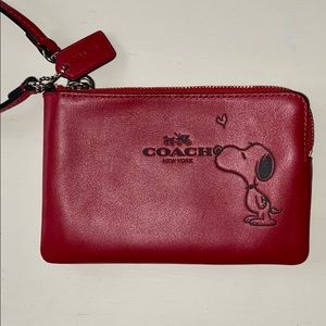 Coach Peanuts Collection Wristlet